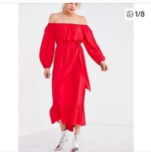 Urban Outfitters Off The Shoulder Dress